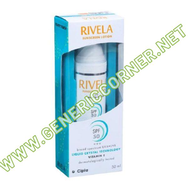 Rivela SPF 50 Sunscreen Lotion