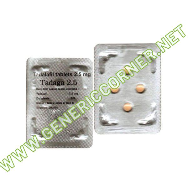 Tadaga 2.5 mg