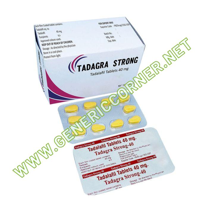 Tadagra Strong 40 Tadagra Strong 40