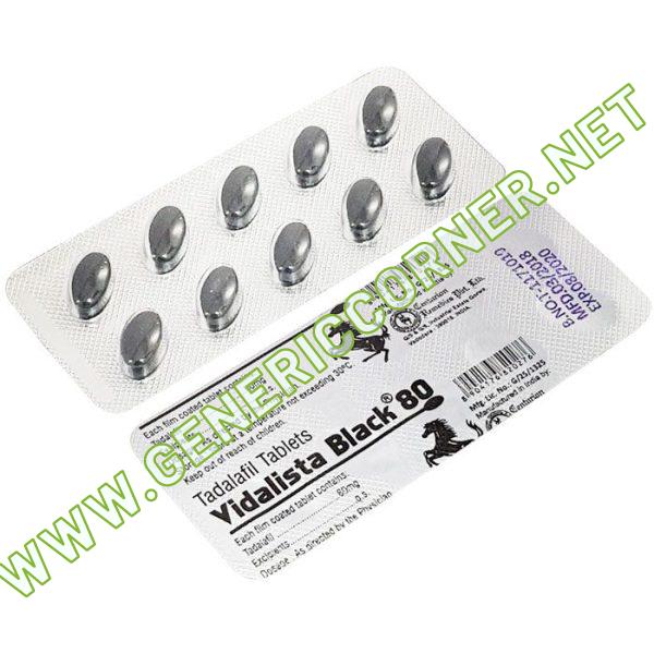 Vidalista Black 80mg