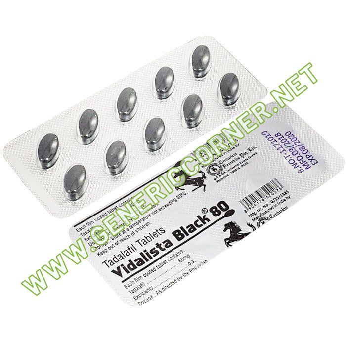Vidalista Black 80mg Vidalista Black 80mg